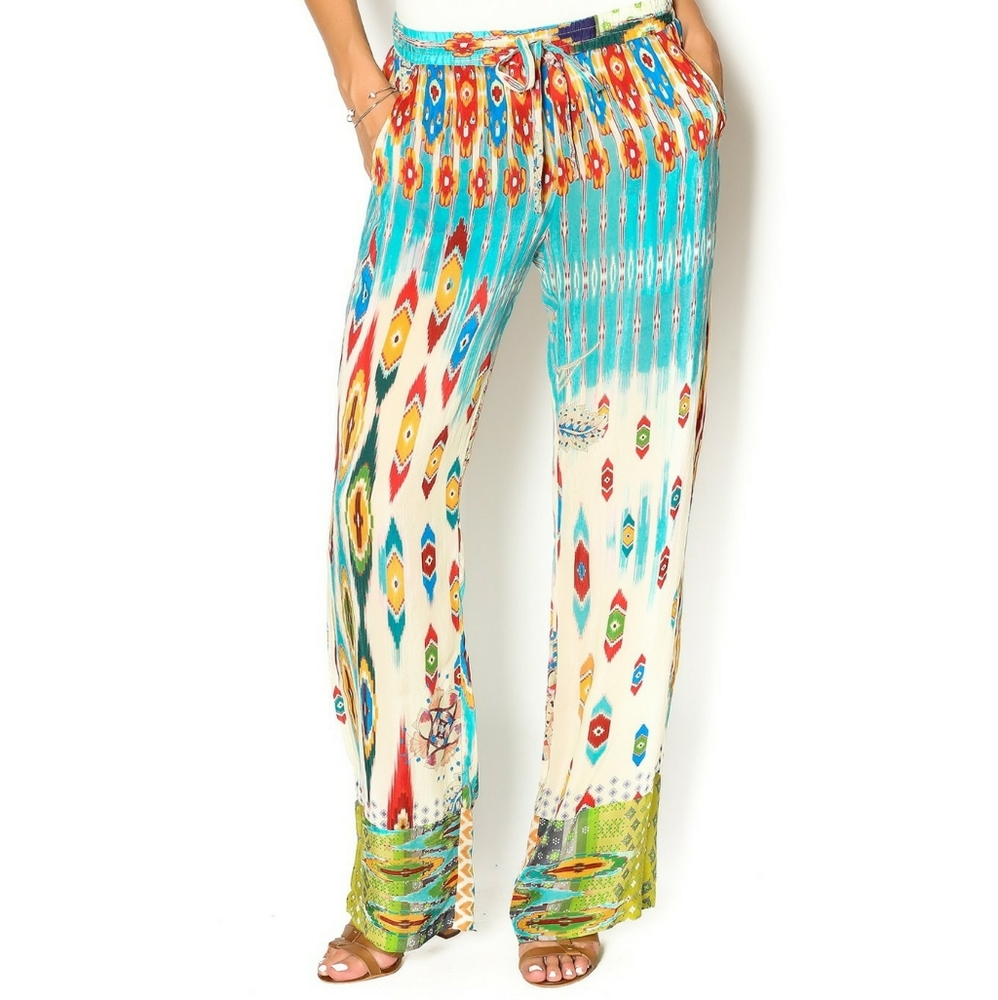 Johnny Was drawstring pants